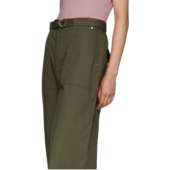 Rag & Bone Lora Green Belted Trouser, Size 31 - Picture 7 of 7